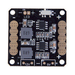 Плата разводки питания для квадрокоптера с регуляторами 5V 12V BEC для cc3d naze32