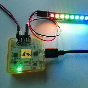 Matek RGB LED BOARD WS2812B для Naze32  пример работы