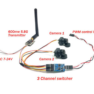 Переключатель видео сигнала для fpv video signal switcher for fpv свитчер канала видеокоммутатор 3-канальный wiring распиновка подключение схема