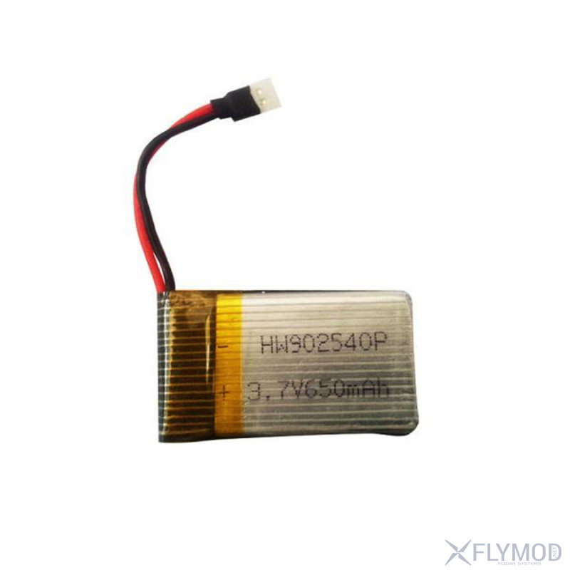 Мини аккумулятор 3 7V для квадрокоптера Syma X5C на 650mAh