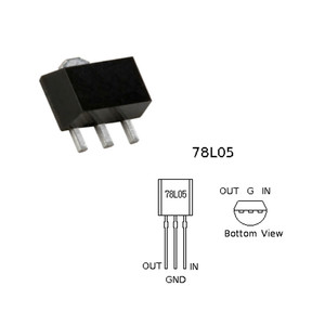 Микросхема понижающего регулятора напряжения на 5 Вольт  подключение вход  выход
