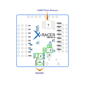 Контроллер полета X-Racer F303 V2 1