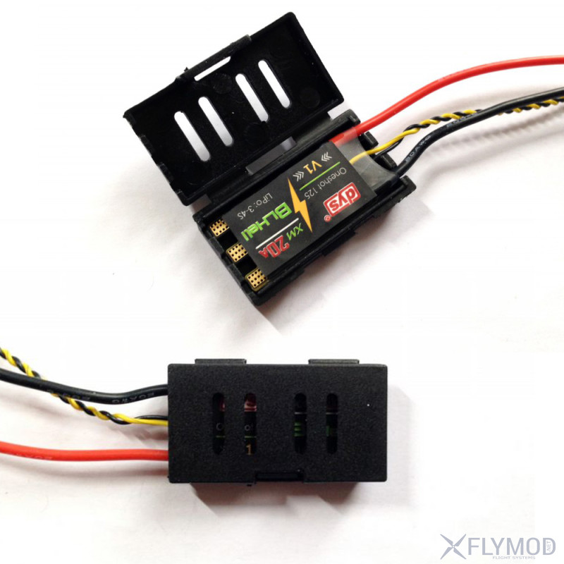 Мини регуляторы скорости DYS XM20A V1 ESC High Power KV  в пластиковом корпусе