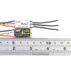 Мини регуляторы скорости DYS XM20A V1 ESC High Power KV  сравнительные размеры