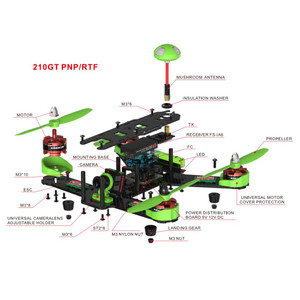 Гоночный квадрокоптер KINGKONG 210 GT готовый к полету инструкция по сборке
