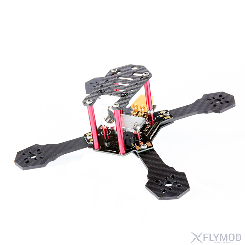 Карбоновая рама Nighthawk X4 с лучами 3мм для мини квадрокоптера и FPV полетов