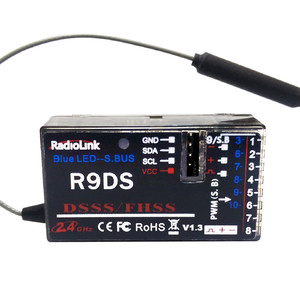 Приемник radiolink r9ds на 9 каналов receiver radiolink r9ds channels