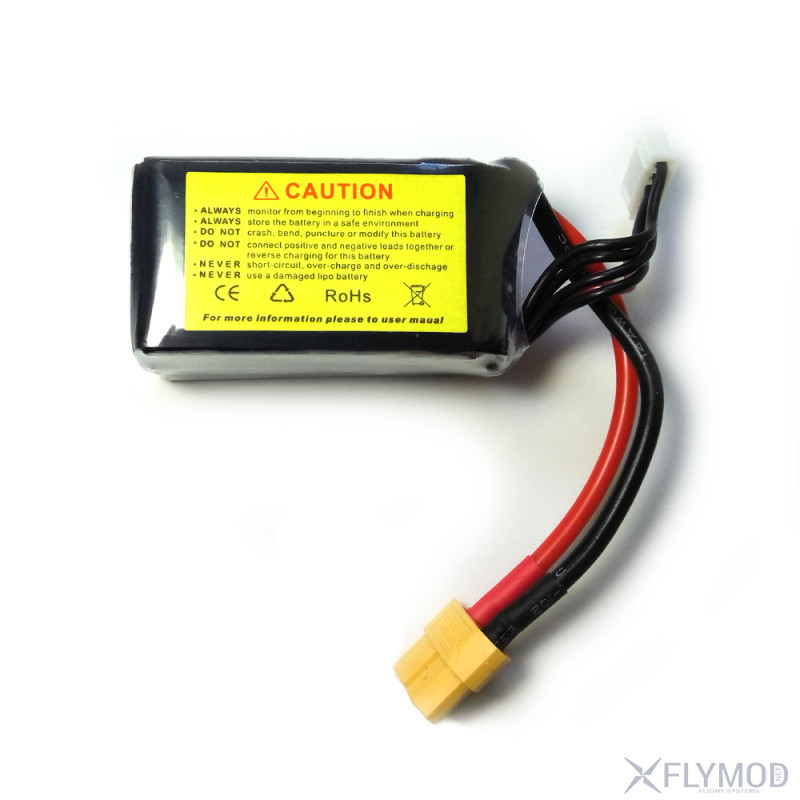 Аккумулятор LiPo Flymod 850 mAh 4s 14 8V 75C  Bonka