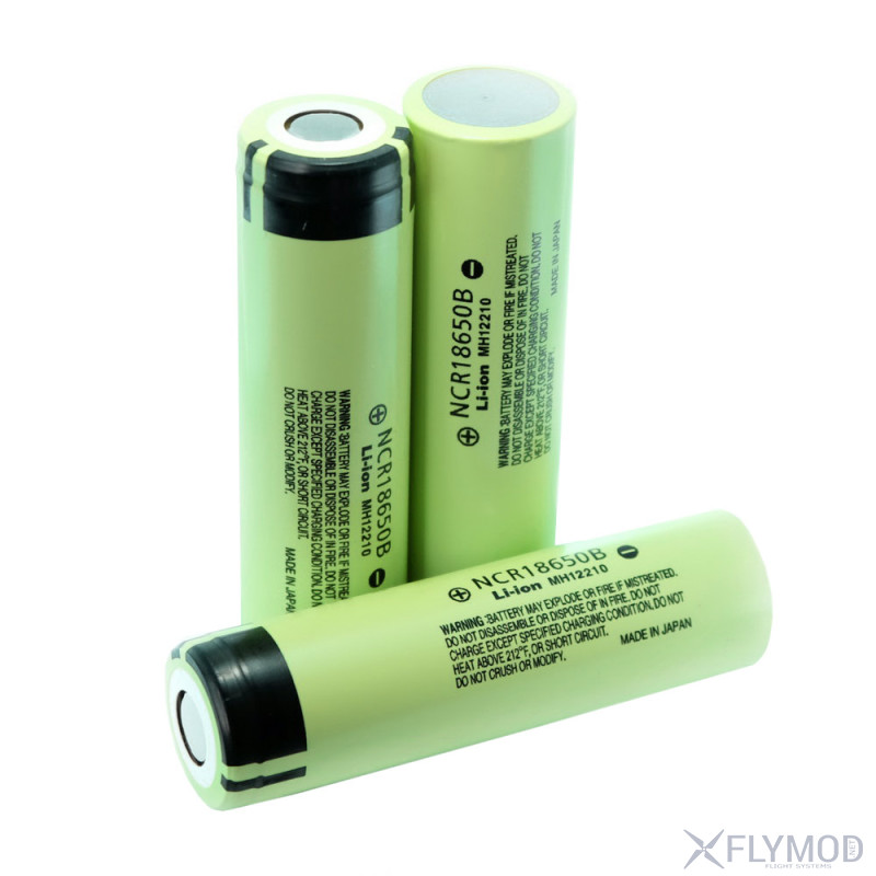 АккумуляторPanasonic NCR18650B 3400 mAh 1s 3 7V Li-Ion