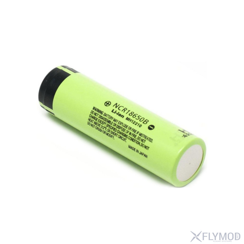 АккумуляторPanasonic NCR18650B 3400 mAh 1s 3 7V Li-Ion