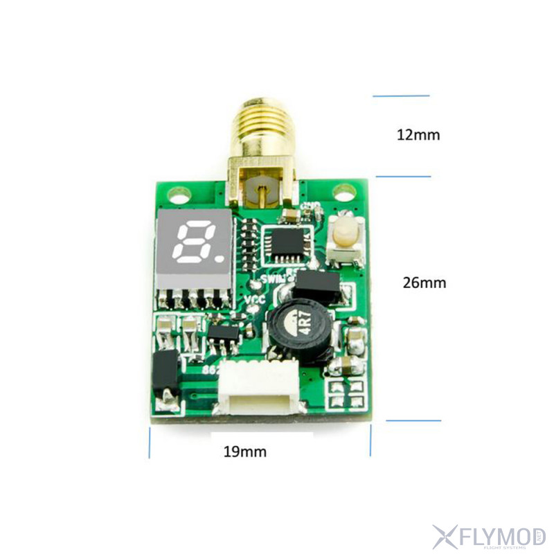 Видео передатчик SP862 25 200 600 mW и 40 каналов 5 8G Raceband