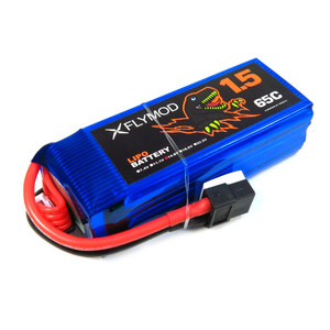 Аккумулятор Dyno 1500 mAh 4s 14 8V 65С Lipo  Flymod