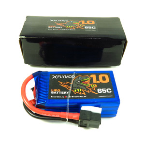 Аккумулятор Dyno 1000 mAh 4s 14 8V 65С Lipo  Flymod