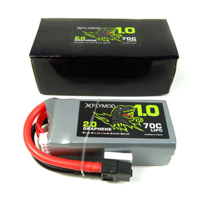 Графеновый аккумулятор Dyno Graphene 2 0 1000 mAh 4s 14 8V 70С  Flymod