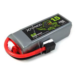 Графеновый аккумулятор Dyno Graphene 2 0 1500 mAh 4s 14 8V 70С  Flymod