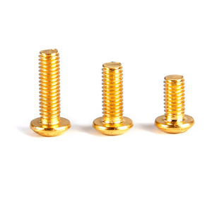 Золотые винтики м3 golden screws m3 болты болт 6мм 8мм 10мм Болты шестигранные M3  золотые  6мм  8мм  10мм