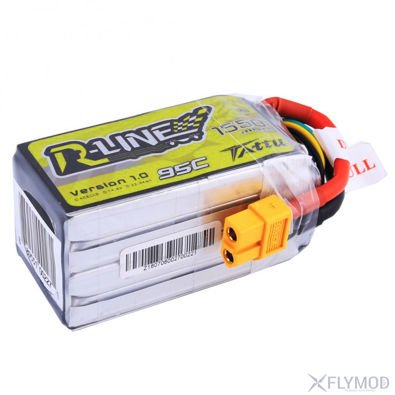 Аккумулятор Tattu R-Line 1550mAh 95C 4S1P