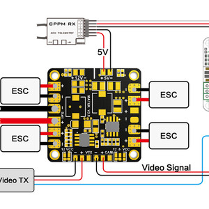 Распределительная плата Matek MINI POWER HUB V 3 1 с бэками на 5V и 12V