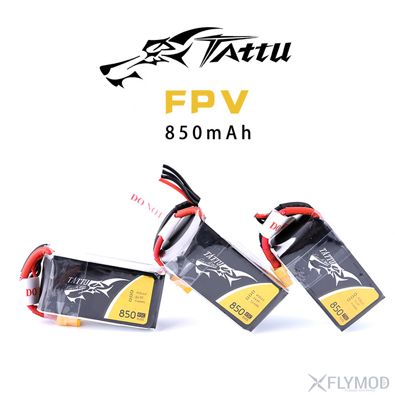 Аккумулятор Tattu R-Line 850mAh 75C 4S1P