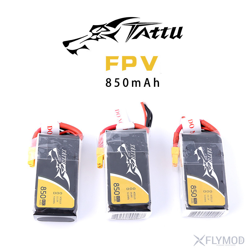 Аккумулятор Tattu R-Line 850mAh 75C 4S1P