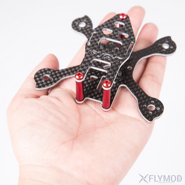 iFlight Racer iX2 Tiny moulding composite material fpv racing frame kit Композитная рама 90мм