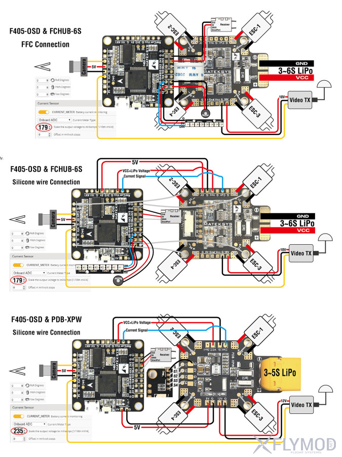 matek f405-osd f405 pdb Осд Пдб плата разводки питания полетный контролер поддержка 32 кГц частота легкий f4 контроллер полета betaflight flight controller