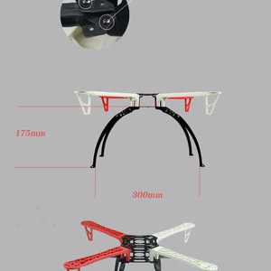 Посадочные ножки для рам DJI F450 F550 как установить