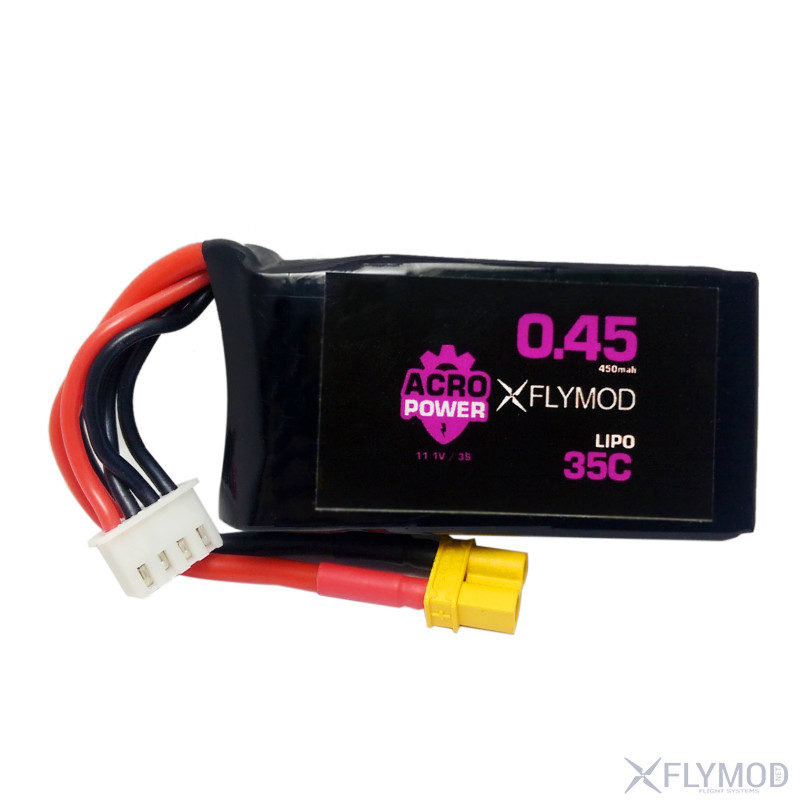 Аккумулятор acro power flymod 450mah 3s 11 1v 35c lipo батарея банка battery accum