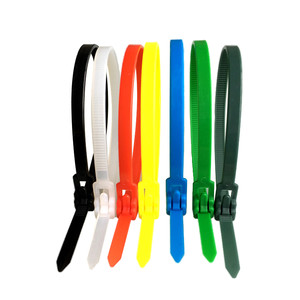 Многоразовые пластиковые стяжки reusable plastic ties стяжка
