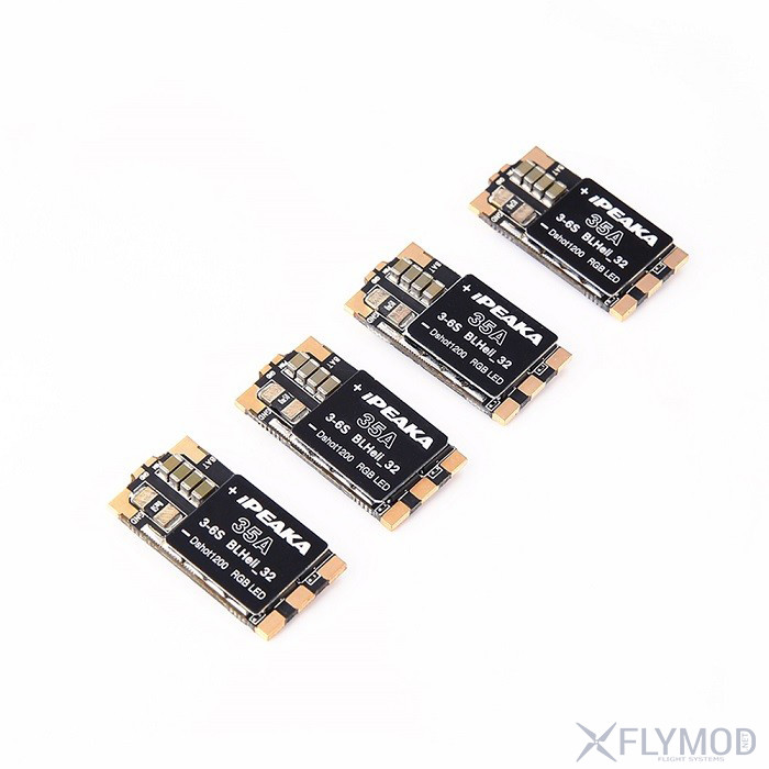 Регуляторы скорости iFlight iPeaka 35A 2-6S BLHeli-S 32bits Dshot1200 esc регулятор