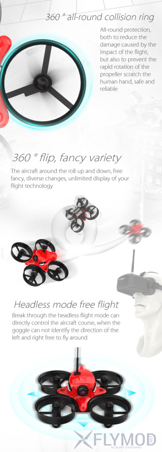 Мини квадрокоптер Eachine E013 шлем Eachine VR006 и 2 4GHz радиоаппаратура готовый rtf ready to fly