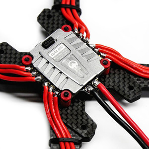 DALRC ENGINE 40A 2-5S 4 in 1 BLHeli 32 X Ready FPV Racing Brushless ESC Support DShot 300 1200 регулятор скорости все в одном далрс