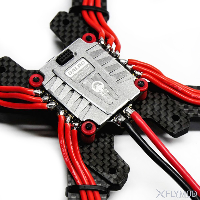 DALRC ENGINE 40A 2-5S 4 in 1 BLHeli 32 X Ready FPV Racing Brushless ESC Support DShot 300 1200 регулятор скорости все в одном далрс