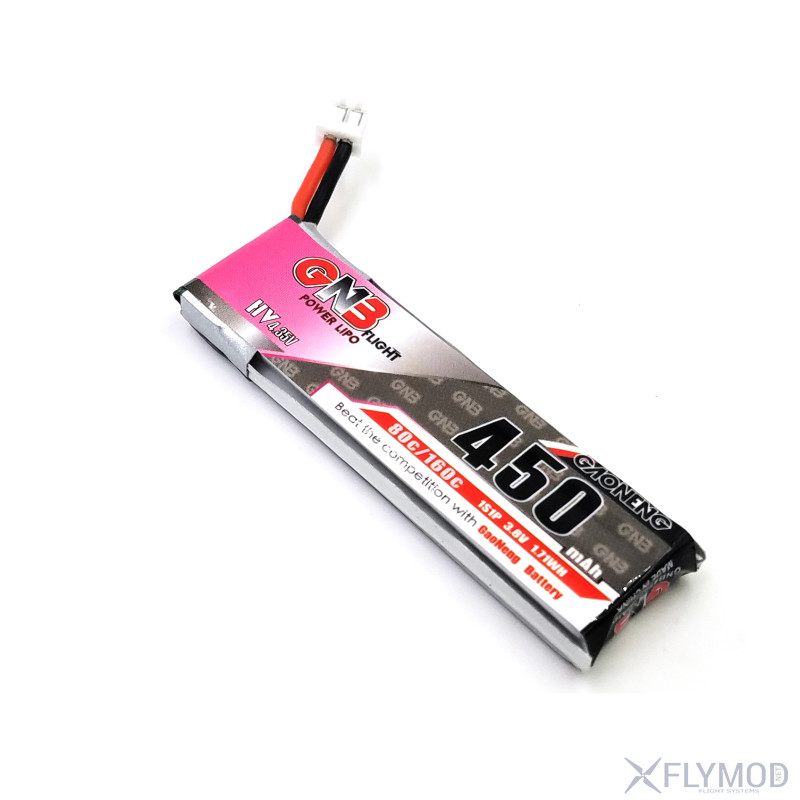 450mah 1s hv 80c high voltage models small four-axis tiny7 4 35v gnb lithium battery Аккумулятор lihv