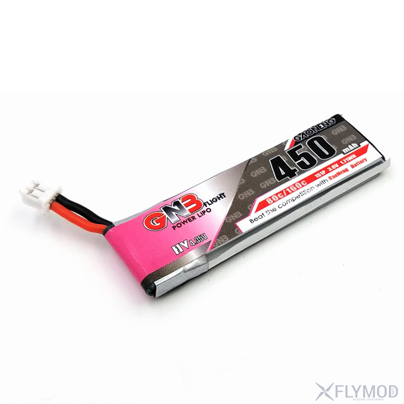 450mah 1s hv 80c high voltage models small four-axis tiny7 4 35v gnb lithium battery Аккумулятор lihv