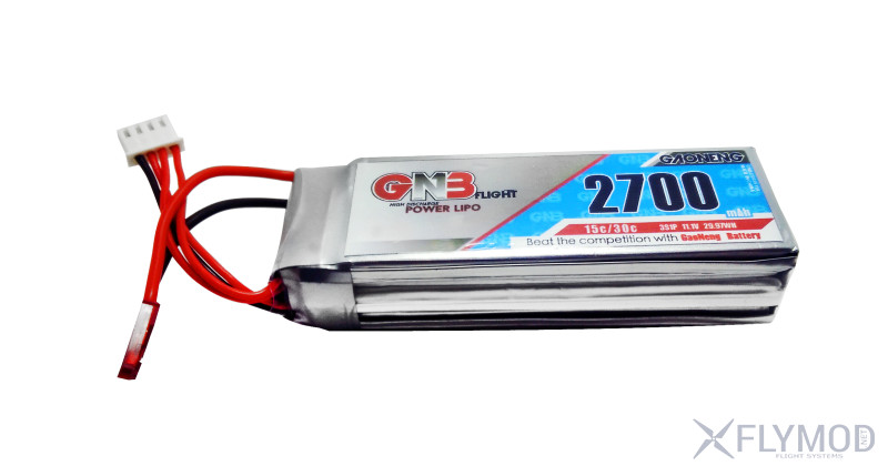 gnb 2700mah 2s 7 4v 15c high energy receiver remote control gaoneng model lithium battery Аккумулятор для аппаратуры