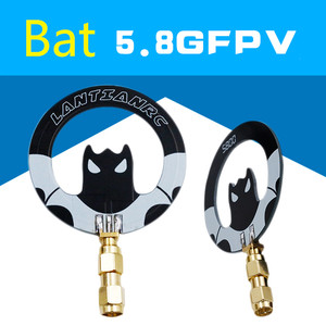 lantian bat 5 8g indoor hd pass through antenna fpv video glasses antenna Патч антенна