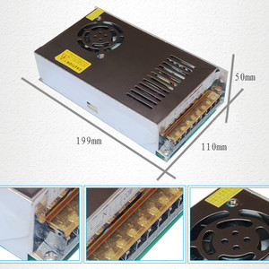 Блок питания 120w 10a 12v led светодиодная лента power Полугерметичный 12v20a switching power supply 12v monitoring centralized s-250-12