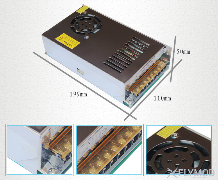 Блок питания 120w 10a 12v led светодиодная лента power Полугерметичный 12v20a switching power supply 12v monitoring centralized s-250-12