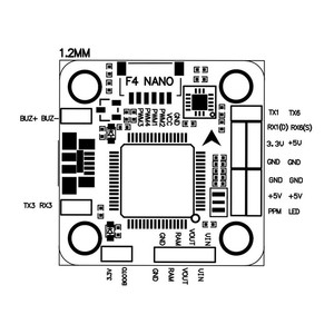f4 omnibus nano integrated osd 5v 3a bec crossing four multi axis flight bf controller контроллер мозг омнибус бэк мини 20х20