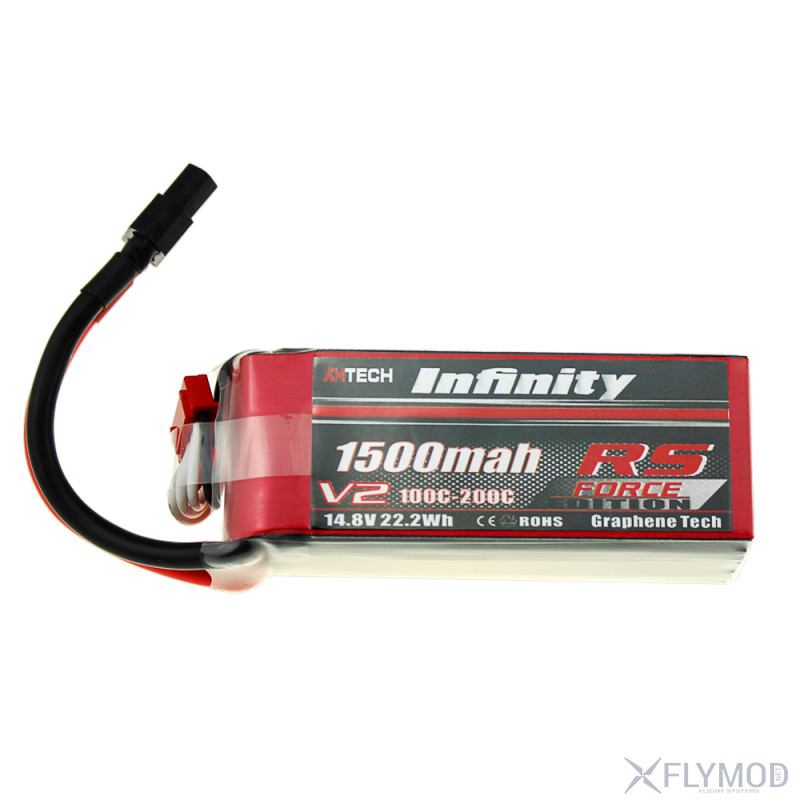 infinity graphene technology lithium battery  1500mah 4s1p 14 8v force v2 new
