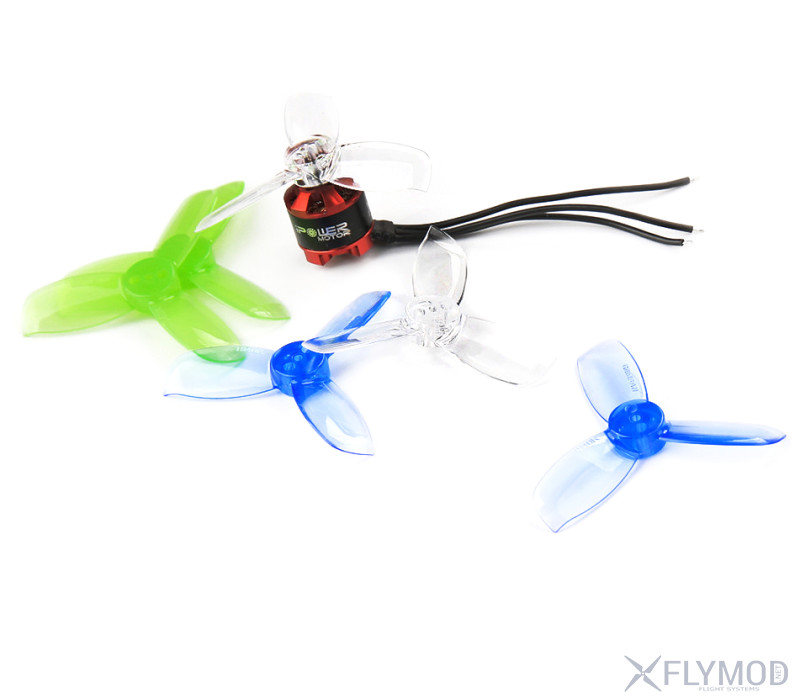 gemfan 2 two-inch blades 1940  indoor brushless through 1104 motor indoor fpv пропеллер винт лопасть гемфан вентилятор