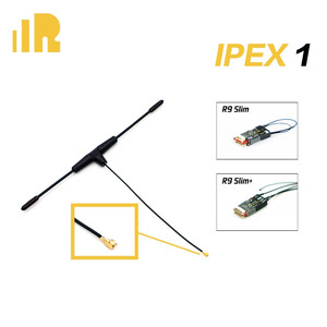 Антенна t-образная frsky 900mhz с разъемом ipex u fl dipole t antenna r9 slim r9 slim  plus receiver ufl mhf4 ipex4 r9 mini r9 mm