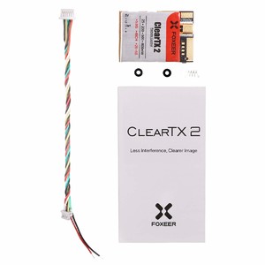 Видео передатчик foxeer clear tx v2 25 200 500 800mw 5 8g 48ch remote control vtx tx2 cleartx