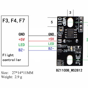 alarm buzzer highlight led  light ws2812b 110 decibels модуль пищалка 110db буззер bz110db