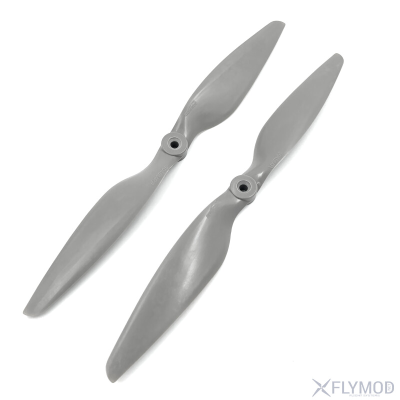 gemfan 1045 пропеллеры нейлон cw ccw для квадрокоптера  Пара gf nylon 1l1r ashy
