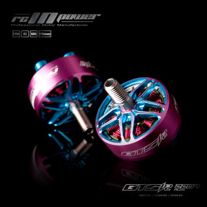 rcinpower gts-v2 2207plus 2207 2750kv 2500kv 1860kv 4-6s brushless motor for rc drone fpv racing pink 1860kv  Бесколлекторные моторы