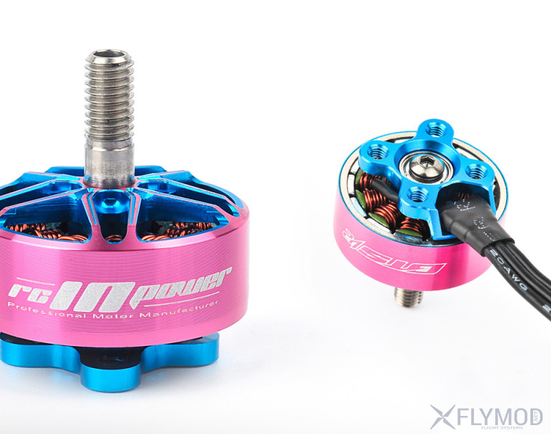 rcinpower gts-v2 2207plus 2207 2750kv 2500kv 1860kv 4-6s brushless motor for rc drone fpv racing pink 1860kv  Бесколлекторные моторы