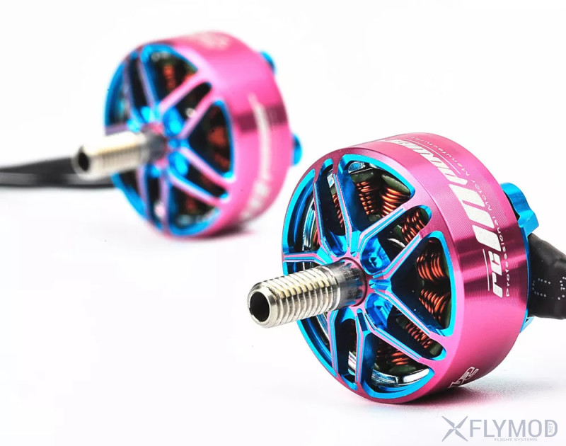 rcinpower gts-v2 2207plus 2207 2750kv 2500kv 1860kv 4-6s brushless motor for rc drone fpv racing pink 1860kv  Бесколлекторные моторы