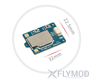 Приемник flysky fs-x8b 2 4g на 8 каналов ppm i-bus mini receiver for afhds 2a fs-nv14